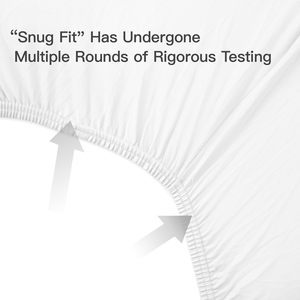 Sábana Ajustable para Cuna de Bebé, Personalizada, con Certificación GOTS, Suave, Antibolitas, 100% Algodón Orgánico, Tejido de Punto Jersey, 24X38 Pulgadas - Product Image 3