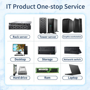 Rak Server komputer 2U perusahaan, Server pusat <span class=keywords><strong>Data</strong></span> penyimpanan GPU Cloud virtualisasi EMC R740XD R760 Intel Xeon AI - Product Image 4