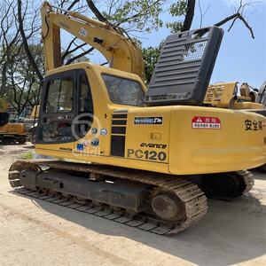 Excavadora de cadenas Hyundai R215 usada con motor, bomba y caja de cambios en buen estado, pocas horas de uso, 1 año de garantía, precio. - Product Image 2