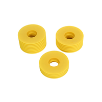 Bague carrée en nylon PA6 moulée directement en usine, usinage CNC, personnalisée, résistante à l'usure, pour machines industrielles de centrales électriques Neway