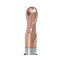 Fraise à bout en carbure à 2 cannelures pour usinage CNC, fabrication de moules de contournage 3D, traitement universel ODM OEM