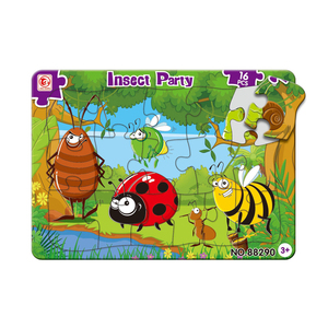 Rompecabezas de Dibujos Animados Personalizado de Marco Pequeño de 16, <span class=keywords><strong>24</strong></span>, 48 <span class=keywords><strong>Piezas</strong></span>, Juego de Rompecabezas Infantil Económico en Inventario - Product Image 1
