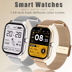 นาฬิกาอัจฉริยะ Y13 หน้าจอสัมผัสเต็มรูปแบบ โทรออก รับสาย ตอบกลับข้อความ เล่นเพลง บันทึกกิจกรรมกีฬา กันน้ำได้ นาฬิกา AI - Product Image 5