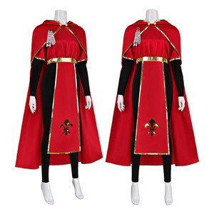 Conjunto de Túnica de Sacerdote Medieval Personalizada, Disfraz de Cosplay de la Ecclesiaria de Warhammer 40K con Capa con Capucha para Juego de Rol de Halloween - Product Image 1
