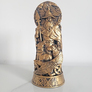 Nouvelle Sculpture Décorative Écologique en Résine <span class=keywords><strong>Thor</strong></span> <span class=keywords><strong>Loki</strong></span> Odin pour la Maison, Statue Personnalisable, Ornement - Product Image 3