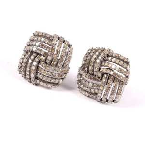 Exclusive Lab Grown Diamond <b>Stud</b> Earrings Crafted in 925 <b>Sterling</b> <b>Silver</b> Round Brilliant Cut Fine Jewelry for Women - Product Image 2