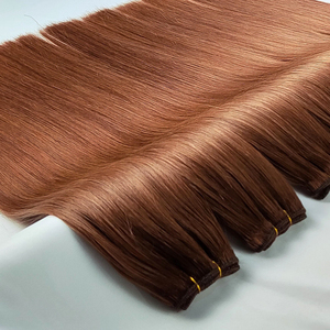 Extensiones de Cabello Humano 100% de Color Sólido o Mixto, Finas y Suaves, se Pueden Cortar, Genius Weft, al Mejor Precio - Product Image 1