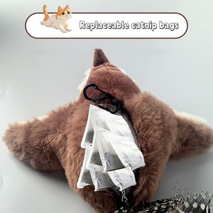 New Cat Chirping <strong>Toys</strong> Touch Activated Flapping Wings Sparrow Interactive Smart Cat <strong>Toys</strong> USB Exercise <strong>Pet</strong> <strong>Toys</strong> - Product Image 4