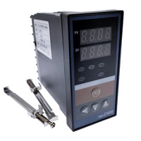 REX-C100 intelligent PID régulateur de température REX C100 C400 C700 C900 Thermostat Relais SSR sortie