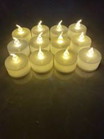 Toptan YDM 3D Noel Elektrikli Alevsiz Polyester LED Mini Mumlar 8 Renk İç/Dış Mekan Kullanımı