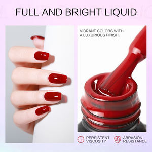 Ensemble de vernis gel <span class=keywords><strong>UV</strong></span> professionnel 15 ml, non toxique, écologique, certifié MSDS, sans HEMA, résine, paillettes néon pour usage en salon - Product Image 2