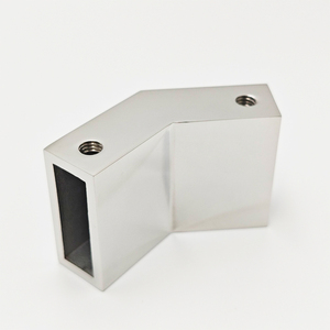 Vòi hoa sen cửa kính Bản lề góc khung kẹp 135 bằng thép không gỉ Phòng tắm kính kẹp - Product Image 1