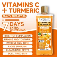 Huile Corporelle au Rétinol, Amande et Glutathion 300ml – Vente en Gros, Marque Privée Personnalisée – Éclat en 7 Jours pour Cheveux et Soins de la Peau
