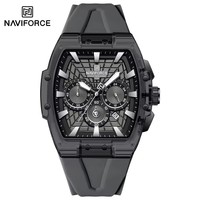 Montre chronographe à quartz pour homme NAVIFORCE NF6113, fabrication chinoise, montres de sport à marque privée pour hommes
