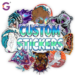 Custom Printing Waterproof Vinyl Stickers <strong>Cheap</strong> Holographic Die Cut Label Logo Sticker Adhesive Pvc Decorative for <strong>Laptop</strong> Phones - Product Image 1