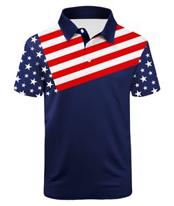 Comodo da uomo per <span class=keywords><strong>Polo</strong></span> da lavoro uniforme floreale lavorato a maglia Top sportivo con Design di linea irregolare per la squadra di Tennis - Product Image 6