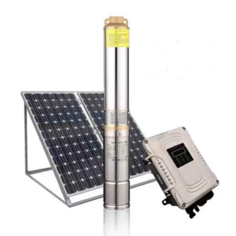 Factory Price DC24V 3-Inch Solar Stainless Steel Brushless Submersible Deep Well Water Pump Screw Pump for Agriculture