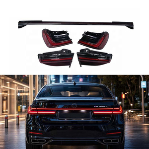 Feux arrière LED pleine largeur modifiés pour BMW Série 7 2016-2019 G11 G12 730Li 740Li 750Li – Amélioration <span class=keywords><strong>de</strong></span> style G12 - Product Image 5