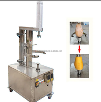 Nieuwe Automatische Mango Ananas Wintermeloen Pompoen Cantaloupe Kokosnoot Fruit Groente Snijder Schiller Machine Eenvoudig te Gebruiken 1 Jaar Garantie