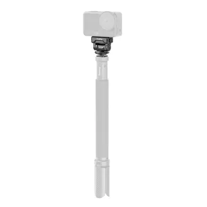 Soporte de Zapata Fría para DJI <span class=keywords><strong>Osmo</strong></span> Action 6/Nano, Montura de Liberación Rápida con Inclinación Ajustable de <span class=keywords><strong>160</strong></span>° y Amortiguación, Pivote con Orificio de 1/4"-20, de Aluminio - Product Image 6