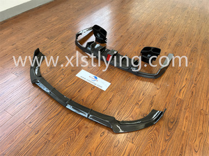 Diffusore posteriore a labbro anteriore in fibra di carbonio con punte di scarico per Mercedes-Benz classe E <span class=keywords><strong>2016</strong></span> + <span class=keywords><strong>W213</strong></span> E63 Aero kit - Product Image 2