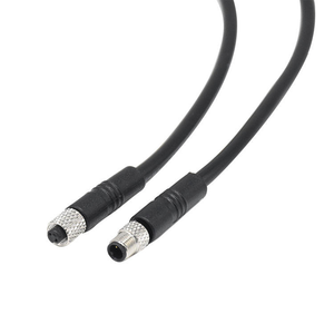 Connecteur de câble de soudage non blindé étanche IP67 M5 pour l'automobile, 2 broches mâle ou femelle - Product Image 3