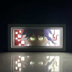 Anime ojo caja de luz <span class=keywords><strong>Danganronpa</strong></span> <span class=keywords><strong>3</strong></span> Nagito Komaeda caja de luz personalizar Manga Led lámpara de noche decoración de dormitorio luz nocturna animación - Product Image 4