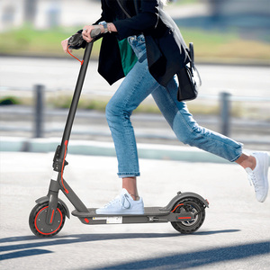 Prix de gros ES80 Trottinette électrique à pneus pleins pliable Moteur 350W Autonomie de 35 km Livraison rapide en Allemagne, au Royaume-Uni et aux États-Unis - Product Image 1