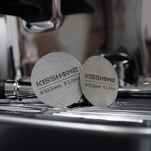 Accessoires pour <span class=keywords><strong>machine</strong></span> à expresso : Porte-filtre 51mm 54mm 58mm, Filtre en acier inoxydable, Filtre de contact pour pommeau de distribution, Filtre à café - Product Image 6