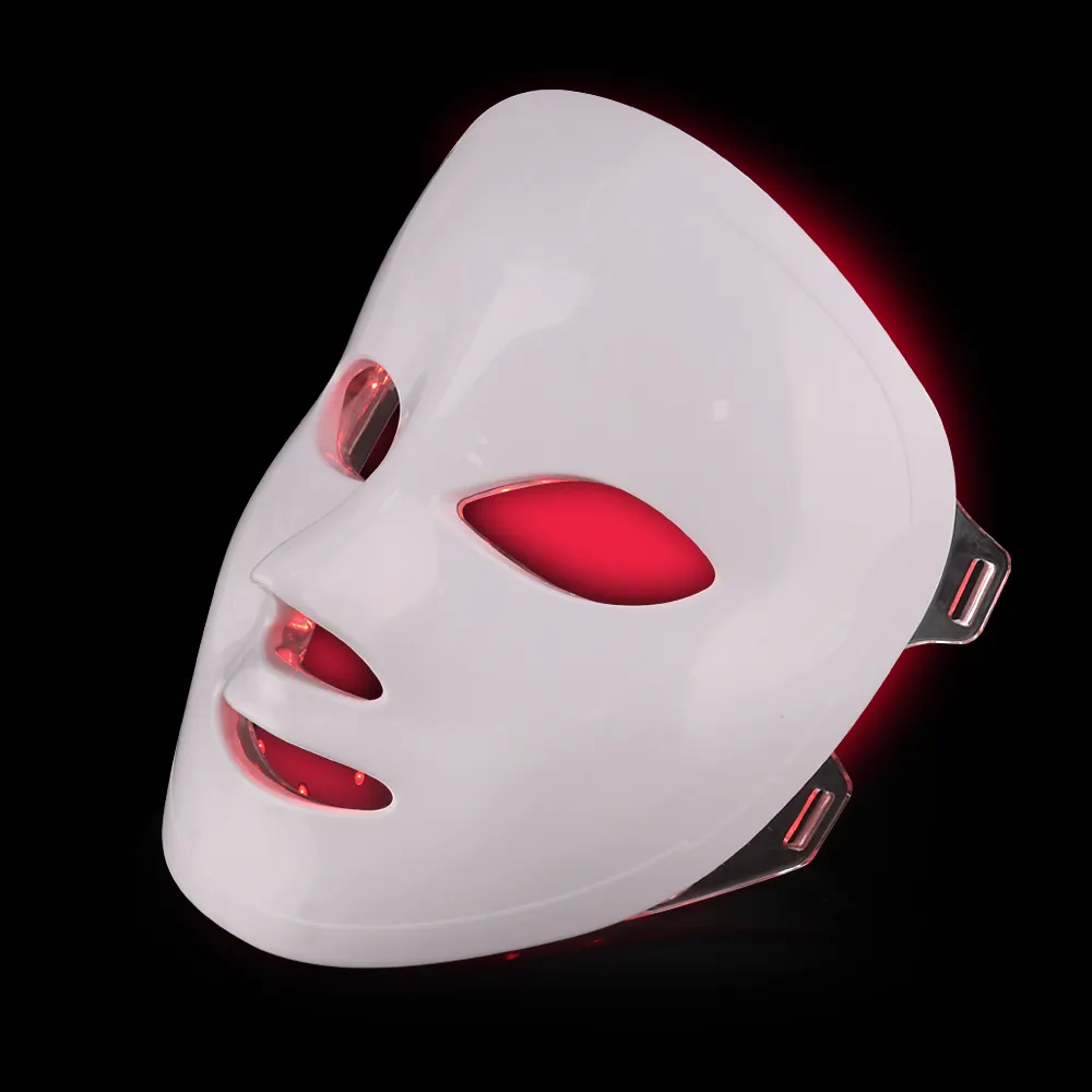 Led Face 7 Color Lights Led Therapy Mask Facial Beauty Machine for Spa Use