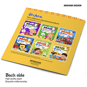 Livres pour enfants imprimés sur mesure, jouets, livres d'autocollants, livres de coloriage, supports imprimés, étiquettes, pour le développement intellectuel - Product Image 6