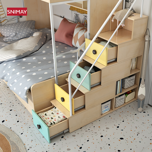 Letto a Soppalco Salvaspazio su Misura per Bambini per Cameretta - Product Image 4