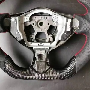 Volante de fibra de carbono de versión personalizada de gama alta para <span class=keywords><strong>Nissan</strong></span> <span class=keywords><strong>370Z</strong></span> para Infiniti FX35 FX37 FX50 QX70 volantes de coche - Product Image 5
