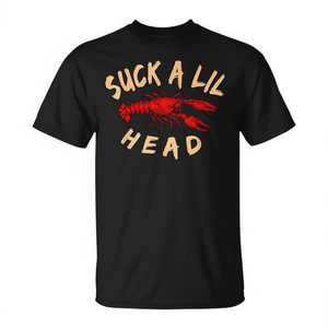 Maglietta promozionale Suck a Lil Head Crawfish - Product Image 2