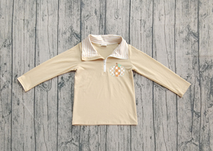 เสื้อบูติกแขนยาวสำหรับเด็กทารกชายเสื้อปักลายกวางเป็ดลูกสุนัขเสื้อสวมหัวสำหรับฤดูหนาว - Product Image 4