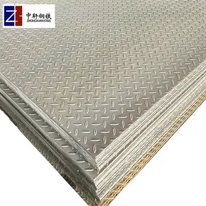 Astm A36 S235jr Hot Rolled Checkered Plate Embossed Mild Alloy Carbon Iron Sheets