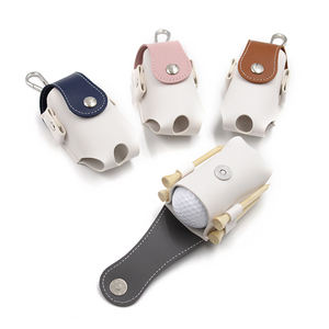 Accessoire <span class=keywords><strong>de</strong></span> collecteur <span class=keywords><strong>de</strong></span> balles <span class=keywords><strong>de</strong></span> golf en cuir PU personnalisé équipement <span class=keywords><strong>de</strong></span> sport portable pour transporter des balles <span class=keywords><strong>de</strong></span> golf - Product Image 2
