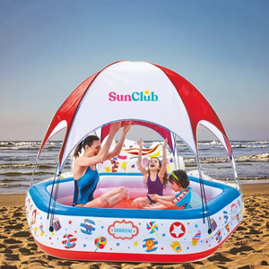 Parasol d'été pour piscine, accessoires imperméables, grande tente de cirque, baignoire à glace portable en PVC, bain froid JILONG AVENLI 51124 - Product Image 3