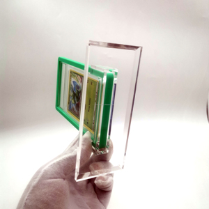 Bravo thẻ slab đứng <span class=keywords><strong>Acrylic</strong></span> đứng cho chấm điểm thẻ hiển thị slab chủ - Product Image 5