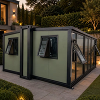 Vorgefertigtes Tragbares Luxus-Containerhaus 20ft 30ft 40ft Stahl Wasserdicht Erweiterbar Vorgefertigte Häuser Villen