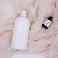 Bouteilles d'huile essentielle 50ml Opal White 30ml avec pipette