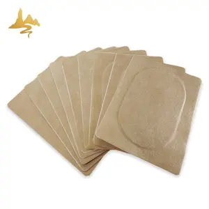 OEM Service Chinese Supplier Natural Herbal Menthol Heat Patch Black Pain Relief Plaster