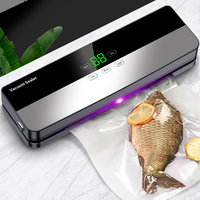 Volledig automatische huishoudelijke vacuümverpakker met krachtige zuigkracht, verpakkingsmachine voor het bewaren van droge goederen, fruit en groenten