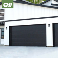 Puerta de Garaje Seccional de Acero de Estilo Europeo para Residencias, Aislamiento de Espuma de PU de 40 mm, Kit de Herrajes con Protección para Dedos, para Almacenes