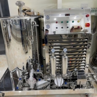 Réservoir de mélange de parfum en acier inoxydable avec agitateur et refroidissement