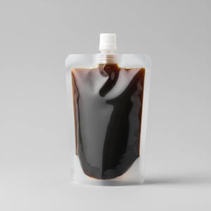 Custom Printed Frosted High-Barrier Stand up <strong>Spout</strong> <strong>Pouch</strong> for Cold Brew Coffee Concentrate and Liquid Beverage - Product Image 5