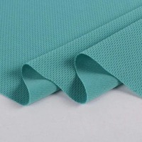 Tissu en maille micro-piqué 100 % polyester ignifuge, imperméable et respirant, teint en fil, effet œil-de-perdrix, pour la literie domestique