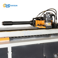 Máquina dobladora de tubos cuadrados y redondos CNC automática de mandril eléctrico de acero inoxidable para hierro