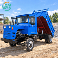 Camion benne agricole compact de haute qualité, diesel, quatre roues motrices, pour le transport en Chine