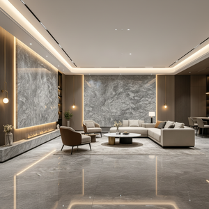 Dalle <span class=keywords><strong>de</strong></span> marbre bleu Fendi polie en pierre naturelle pour revêtement mural <span class=keywords><strong>de</strong></span> hall d'hôtel, pavage <span class=keywords><strong>de</strong></span> sol <span class=keywords><strong>de</strong></span> villa, décoration intérieure <span class=keywords><strong>de</strong></span> luxe - Product Image 3